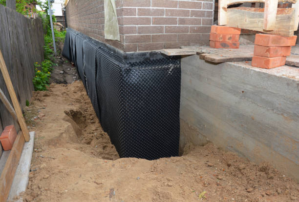 Happy homeowners after waterproofing job in Kimberton